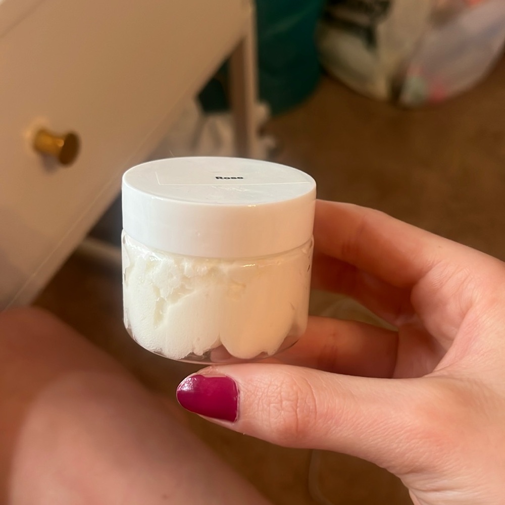 Rose body butter!